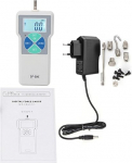 Fafeicy SF-500 Digitales Kraftmessger&auml;t, Push- und Pull-Tester, 500 N, Hohe Genauigkeit, mit Li-Batterie f&uuml;r Industrielle Qualit&auml;tskontrollingenieure, 1 Packung (EU-Stecker)