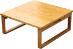 Bambus-Couchtisch im japanischen Stil mit klappbaren Beinen, Mehrzweck-Tisch f&uuml;r Esszimmer, Kinder, Kunst und mehr, faltbare Haushaltsm&ouml;bel