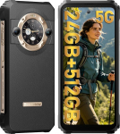 Blackview BL9000 PRO 5G Thermal Image (Lepton 3.5) Outdoor Smartphone, Dimensity 8020 36GB + 512GB, 6.78 tolli FHD+, 50MP + 50MP kaamera, IP68 IP69K Android 14 mobiiltelefon ilma lepinguta, 120W kiirlaadimine, NFC Gold