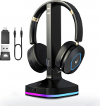 Earbay traadita k&otilde;rvaklapid mikrofoniga t&ouml;&ouml;ks V6.0 Bluetooth k&otilde;rvaklapid m&uuml;ra summutamisega Mute traadita k&otilde;rvaklapid koos RGB laadimisjaamaga kodus/kontoris/PC/k&otilde;nekeskuses/lauaarvutis