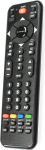 Vivanco UR 12 BN 12-in-1 Ultra Flat universaalne kaugjuhtimispult koos patareidega Must