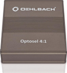 Oehlbach Optosel 4-in-1 digitaalne optiline valikujaotur, metalne pruun