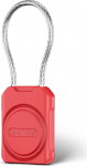 PROfezzion 1 Pack Secure GPS Tag Riputuskohvri hoidja koos metallkaabliga kohvrile, pagasile, k&auml;sipagasile, reisikohvrile, pagasile, v&otilde;tmetele ja muule, IPX8 veekindel ja t&auml;ielik kaitse - punane