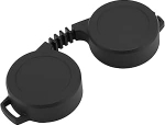 44mm binoklid kummist okulaaride kate 8x30, 10x30, 8x32, 10x32, 8x42, 10x42, 8x50 vihmakattega, rihma k&uuml;lge kinnitatud kaitseks transpordi ja hoiustamise ajal.