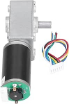 Kiiruse v&auml;hendamise hammasratta mootor 10 mm v&otilde;lli Worm Gear Motor DC12V 160RPM kodumasinate jaoks Intelligent Systems Gear Motor DIY projektide Robot ehitus