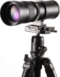 Hersmay 420-800 mm f/8.3-16 Super TeleZoom Telephoto Zoom Lens Vario Lens MFT for Panasonic GH4 GH5 GH5s Olympus E-PM1 E-PM2 E-PL1 E-PL2 E-PL3 E-M10 Mark II III Pen-F E-PL8 E-PL9 DSLR Camera