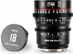 MEKE 18mm T2.1 Super 35 Prime Manual Focus Cinema Lens for EF-Mount Cine Camera Compatible with C200 C300 II, RED Komodo, BMPCC 6K, Z CAM E2-S6 BMPCC6K Pro