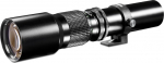 Walimex pro 500/8.0 Lens Compatible with Nikon F, DSLR Lens for Full Frame and APSC, Telephoto Lens with Built-in Iris Aperture, High Quality Camera Lens