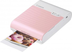 Canon Selphy Square QX10 Mini fotoprinter - ruudukujuline v&auml;ljatr&uuml;kk (sisseehitatud aku, WiFi, 287 dpi x 287 dpi, USB-kaabel, termosublimatsioonitr&uuml;kk), roosa
