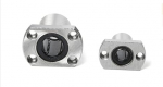 2tk Double Trim Flange Type Lineaarne laager LMH6 8 10 12 13 16 20 25 30 35 40 50 60 UU (V&auml;rv : Lmh50uu, Suurus : 4 augud)