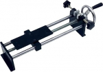 Handkurbel Horizontale Kraftmessr&auml;t Pr&uuml;fstand Push-Pull Kraft Meter HLA Spirale Rack 500N/50KG f&uuml;r Testen verschiedener Kr&auml;fte(Bracket)