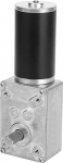 Reversibler Schneckengetriebemotor, Kleines Volumen, Hohe Torsionsgeschwindigkeit, Reduzierter Motor f&uuml;r Fenster&ouml;ffner, Schlagfeste Zahnr&auml;der (12 V, 400 U/min)