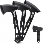 JASON Camping Axe Set - Full Tang Survival Bushcraft Axe with Nylon Sheaths - Small Hatchet for Men Gifts, Outdoor, Sports, Training, Games, Party