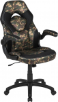 Flash Furniture X10 m&auml;ngutool Racing Design kontoritool Ergonoomiline PC p&ouml;&ouml;rlev tool Reguleeritav k&auml;etoedega Camo/Must nahkPehme pol&uuml;uretaan