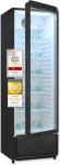 Exquisit CoolPro, GKS260-GT-430D klaasuksega k&uuml;lmkapp, 173 cm k&otilde;rgus, 280 l joogik&uuml;lmik LED-ga, ringlusseade, 5 reguleeritavat riiulit, mustas toonis
