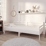 P&auml;evavoodi valge m&auml;nni t&auml;ispuidust 90 x 200 cm, diivanvoodi, p&auml;evavoodi, diivanvoodi, diivanvoodi, diivanvoodi, teismeliste voodi, voodiraam, voodisohva - 806936