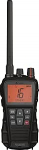 Cobra BlueBound 350 VHF meres&otilde;iduki k&auml;siraadio - 6 W ujuv ujuv ja v&auml;lk, IPX7 veekindel, p&auml;ev/&ouml;&ouml; LCD-ekraan, kolmekella, must, 1 tk, 1 tk pakendis