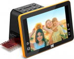 Kodak Slide N SCAN Filmi numbriline skanner Max 7 Inch Grand &eacute;cran LCD 7 Inch Convertit Les N&eacute;gatifs Couleur en 22MP HD n & b JPEG, must, RODFS70