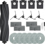 Dreame X40 Ultra Complete/ X40 Ultra/ X40 Master/ L40 Ultra robottolmuimeja tarvikud, varuosade komplekt 1 peahari, 4 tolmuimeja kotti, 6 mopipatja, 4 HEPA-filtrit, 4
