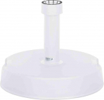 Siena Garden plastist vihmavarjualus, valge