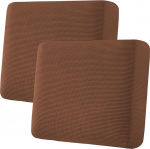 H.VERSAILTEX Super Stretch Seat Cushion Covers, Diivan Covers, Diivan Padi Covers, Slipcover Sets, paks Jacquard Structure Twill kangas (2 tk, suur diivan padjakatted, karamell)