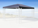 QUICK STAR Asenduskatus Rank Gazebo 3 x 4 m Antratsiit RAL 7012 Asenduskate Gazebo katusele