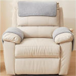 K&auml;etugede katted, peakaitse diivanile, diivanikate, U-kujuline XXL k&auml;etugede kate, k&auml;etugede katted, v&auml;ike peatoe kaitsekate, k&auml;etugede korraldaja, k&auml;etugede kate, k&auml;etugede kate 19 (hall, 1 iste, 3