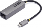 StarTech.com 2.5GbE USB C Ethernet adapter, 100W PD, USB-C Lan-RJ45 v&otilde;rguadapter, USB-C 3.0 v&otilde;rgu&uuml;hendus, Thunderbolt &uuml;hilduvusega