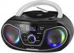 Trevi CMP 588 DAB Portable Stereo DAB/DAB+ ja FM RDS-iga, punktmaatriks-ekraan k&otilde;rge loetavusega, CD, MP3, USB, AUX-IN, Bluetooth, k&otilde;rvaklapipesa