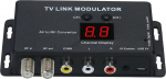 ANCLLO UHF modulaator, TM70 UHF TV Link modulaator, AV to RF Converter, IR Extender, Modulator Modulator, AV to RF Converter, IR Extender, Support PAL/NTSC koos USB laadimiskaabliga