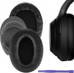 WH-1000XM3 Asendusm&uuml;ra isoleerivad k&otilde;rvapadjad, mis &uuml;hilduvad Sony WH1000XM3 juhtmevabade k&otilde;rvaklappide m&uuml;ra t&uuml;histavate k&otilde;rvaklappidega, ekstra paksus ja plastmassist varras (must)