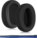 Aiivioll asendusk&otilde;rvaklapid Sony WH-CH700N, WH-CH710N, WH-CH720N k&otilde;rvaklappidele, k&otilde;rvapadjad Cool Ice Silk kangaga ja m&auml;luvahuga - mustad