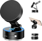 Telaso magnetiline mobiiltelefoni hoidja auto Magsafe autokinnitusele, 360&deg; p&ouml;&ouml;rlev vaakum mobiiltelefoni hoidja, auto magnet, universaalne magnetiline hoidja, mobiiltelefoni auto iminapakett reguleeritava teleskoopiga