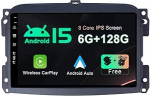 SXAUTO - 6G + 128G - Android 12 IPS autoraadio Fiat 500L (2012-2016) - Sisseehitatud Carplay/Android Car/DSP - LED kaamera + MIC -DAB roolijuhtimiss&uuml;steem Fast Boot 360-CAM WiFi - 2 DIN 10.1 tolliga
