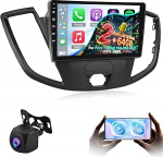 [2G + 64G] Androidi autostereo Ford Transit 150 250 350 2015-2019 juhtmevaba Carplay ja Android Car, 9-tolline HD puuteekraaniga autoraadio GPS/WiFi/Bluetooth/EQ/FM RDS-ga