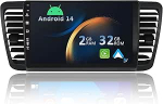 Android 14 autoraadio Subaru Outback Legacy 2004-2009-[Integreeritud CarPlay/Android Car/GPS]-9-tolline IPS puuteekraaniga roolijuhtimine/peegelLink/Bluetooth 5.0/WiFi/USB/kaamera
