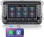 Linux Car Radio Flash Start | Traadita CarPlay/Android Car/Bluetooth/FM/AM/RDS/USB | DSP 100W | VW Golf 5/6 Passat Jetta Caddy EOS T5 Tiguan Touran CC Polo jaoks.