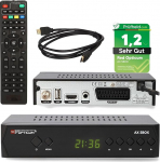 Opticum SBOX satelliitvastuv&otilde;tja HD koos PVR salvestusfunktsiooniga, Timeshift, meediapleier, 1080P Full HD digitaalne vastuv&otilde;tja satelliittelevisioonile DVB-S/S2, Astra & Hotbird eelinstalleeritud + Anadol HDMI kaabel