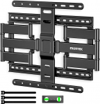 monTEK 1,1-tolline Ultra Slim TV seinakinnitus 37-75-tollistele televiisoritele, kuni 60 kg raskekaaluline seinakinnitus telerile, t&auml;ielikult liikuv telerihoidik, max. VESA 400 x 400 mm
