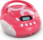 Metronic Gulli raadio kaasaskantav CD MP3 m&auml;ngija lastele USB pesaga