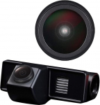 HD 1280 x 720P auto tagurduskaamera &ouml;ise n&auml;gemise IP68 veekindel numbrim&auml;rkide valgustuskaamera Mercedes Benz Viano V klassi Sprinter RV-MV Sprinter Van Marco Polo (01108) jaoks.