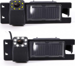 Dynavsal auto tagurduskaamera t&auml;iustatud parkimisabi 8IR &ouml;ise n&auml;gemisega 170&deg; laia nurgaga veekindel k&otilde;rglahutusega (must) Astra H Corsa D Vectra C Tigra Meriva A Regal Buick Insignia jaoks