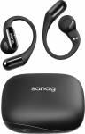 SANAG G6S avatud k&otilde;rvaklapid, traadita Bluetooth 5.3, veekindel, stabiilne istuvus, 36 tundi m&auml;nguaega, mitme punkti &uuml;hendus, mustad