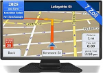Navigatsiooniseade matkaautodele, 7-tolline, veoauto navigatsiooniseadmed, GPS, auto, reaalajas liiklus HD-ekraaniga ja h&auml;&auml;ljuhtimisega, Euroopa kaart pikamaa navigatsiooniks, navigeerimisseadmed auto jaoks