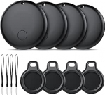 Air Tracker Tag Android Smart Tag, Key Finder KeyFinder &uuml;hildub Google Find My Device App (ainult Android), Bluetooth Key Finder pagasi / kotid / kohvrid / rahakott (4i pakett)