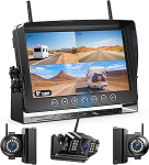 Fookoo 1080P 9" magnetiline tahavaatekaamera; HD 9" IPS monitor; laetav: 2 k&uuml;lgmist + 1 tagumine kaamera; paigaldamine 1 min; pikk aku kasutusiga; ei vaja puurimist; IR &ouml;&ouml;n&auml;gemine. Haagistele, haagissuvilatele, veoautodele.