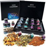 Hallingers Rough Night Tea Set - 12 t&uuml;&uuml;pi tee kinkekomplekt Rough Nights, Vegan & Gluteenivaba kruvipurkides (komplekt) - kingiideed j&otilde;ulud ja kingitused advendikalender | &Otilde;nnitlused