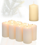 Candelo 8 k&uuml;&uuml;nla komplekt J&otilde;uluk&uuml;&uuml;nlad &scaron;ampanja 5,8 cm x 12 cm advendik&uuml;&uuml;nal j&otilde;ulukaunistus J&otilde;uluk&uuml;&uuml;nlad advendikiriku jaoks