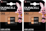 4 X Duracell Ultra Photo DLCR2 3 V liitiumpatareid - 2 pakki 2-st