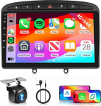 4G + 64G autoraadio Peugeot 308 308SW 408 2007-2015 traadita Carplay Android autole, Hodozzy 9-tolline puuteekraaniga autoraadio 2 DIN Android satelliitnavigatsiooniga GPS Bluetooth WiFi 32DSP FM / RDS raadio